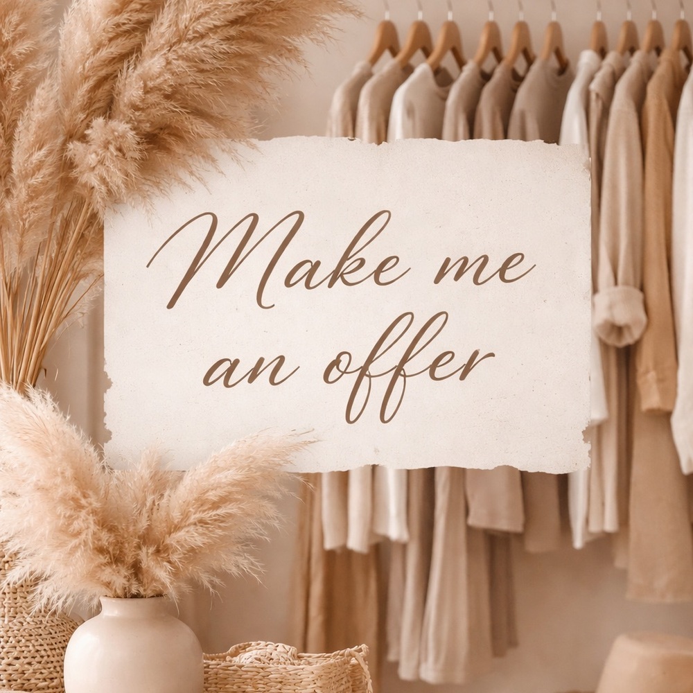 MAKE ME AN OFFER! :)